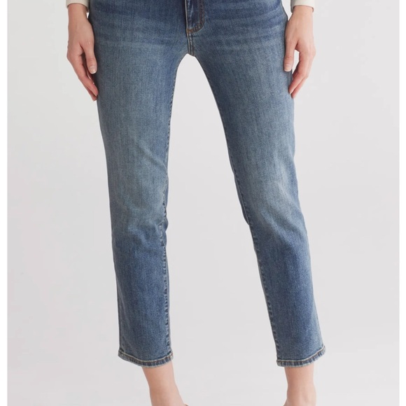 Kut from the Kloth Blue Straight Leg Jeans - Picture 3 of 4